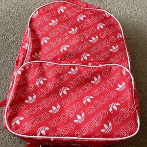 Orange Adidas Backpack